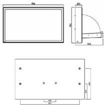 Пеленальний столик Genwec GW07 03 04 02 нержавіюча сталь AISI 304, фото №3