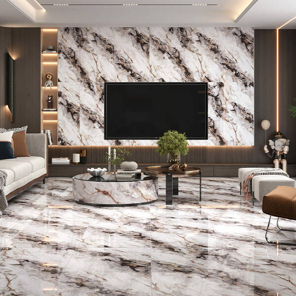 Angelmia様 Керамогранит Almera Ceramica-2 Golden Brown *** 60x120 см - купить