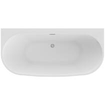 Ванна Devit Optima Plus 17080140 пристенная 170х80 см с сифоном, белая, фото №2