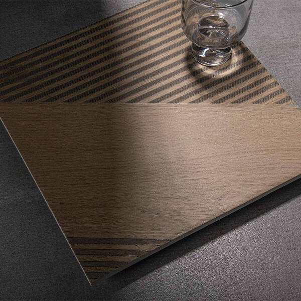 茶色の水墨画 木製フレーム付き Керамогранит Almera Ceramica-2 K1890V8568aeh Wooden 90x180 см