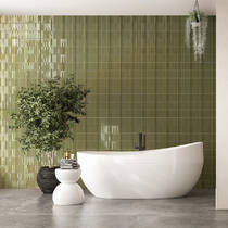 Плитка Monopole Ceramica Melody Olive Brillo 20x20 см, фото №3