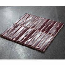 Плитка Monopole Ceramica Melody Bordeaux Brillo 20x20 см, фото №2