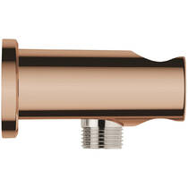 Шлангове підключення Grohe Rainshower 26658DA0 з тримачем для душу, теплий захід сонця (рожеве золото), фото №2