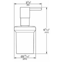 Дозатор для рідкого мила Grohe Essentials 40394DA1 теплий захід сонця (рожеве золото), фото №2