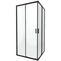 Душевая кабина Radaway Alienta 10239090-54-01 90х90х190 см профиль черный, стекло прозрачное, фото №1