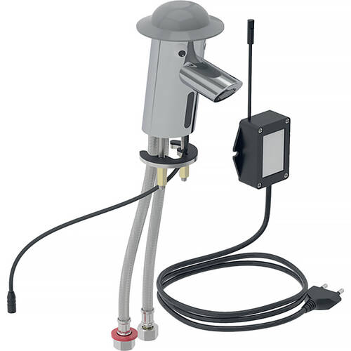 Змішувач для раковини Geberit Bambini 116.209.21.1 дитячий з живленням від мережі, хром, фото 1