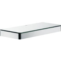Полка стеклянная Axor Universal Softsquare 42838800 30 см стальной, фото №1