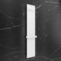 Радиатор электрический Deweit Whole Wall 2.0, с держателем для полотенец и халатов, Led-подсветка, цвет белый мат, фото №7