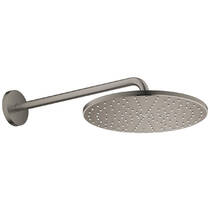 Верхний душ Grohe Rainshower 310 Mono 26558AL0 с кронштейном, темный графит матовый, фото №2