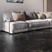 Керамограніт Golden Tile Marmo Perlanera Чорний 600x600 MPС580 60x60 см, фото №2