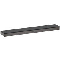 Полка стеклянная Hansgrohe Rainfinity 500 26844340 50 см хром черный матовый, фото №1