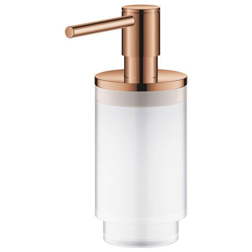 Дозатор для рідкого мила Grohe Selection 41028DA0 без тримача, теплий захід сонця (рожеве золото), фото 2
