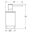 Дозатор для рідкого мила Grohe Selection 41028DA0 без тримача, теплий захід сонця (рожеве золото), фото 3