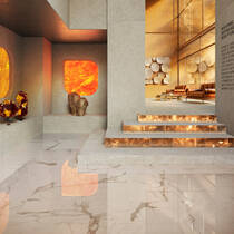 Керамограніт Cotto Deste Vanity AEK6VA11 A Bianco Statuario TCH 120X278 см, фото №6