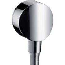 Шлангове підключення Hansgrohe FixFit 26453000 з клапаном зворотного потоку, хром, фото №1