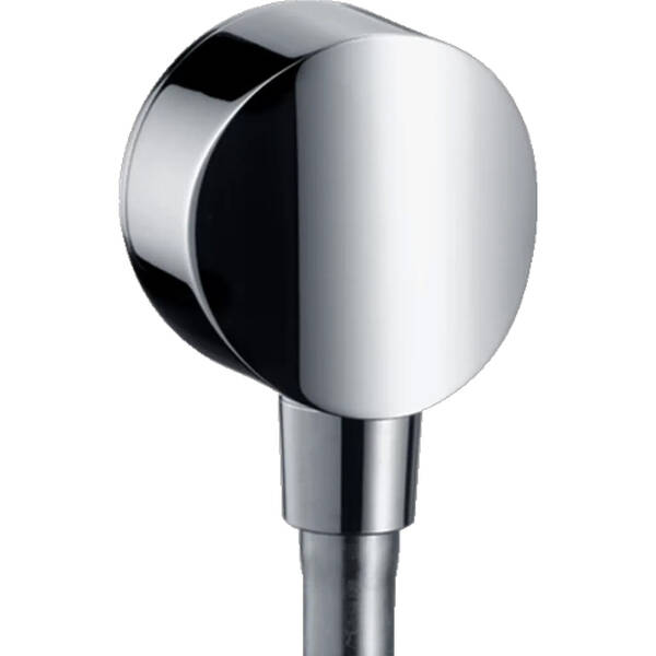 Шлангове підключення Hansgrohe FixFit 26453000 з клапаном зворотного потоку, хром, фото 1