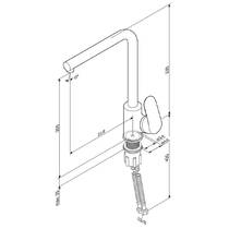 Змішувач для кухні AM.PM Like F8005000 хром, фото №3