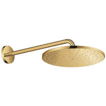 Верхній душ Grohe Rainshower 310 Mono 26558GL0 з кронштейном, золото, фото №2