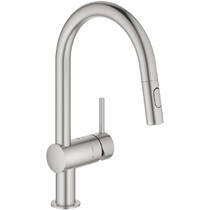 Змішувач для кухні Grohe Minta 32321DC2 суперсталь, фото №1