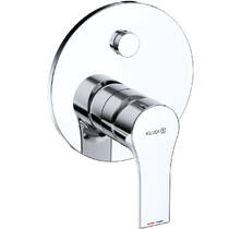 Змішувач прихованого монтажу для ванни/душу Kludi Zenta Sl 487590565 хром (зовнішня частина), фото №1