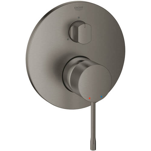 Змішувач прихованого монтажу для душу Grohe Essence 24169AL1 графіт темний матовий, фото 1