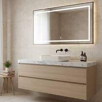 Раковина SDR Ceramiche Pool 2 MWLVP2 62х42 см колір Panna, фото №1