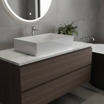 Раковина SDR Ceramiche Qube 11 LVQ11 50х33 см, белая глянцевая, фото №1