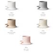 Ванна круглая из искусственного камня PAA Alba VAALBS/03 d=1200мм Silkstone с интегрированным сифоном, Matte Grey, фото 6