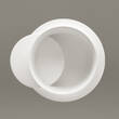 Ванна круглая из искусственного камня PAA Alba VAALBS/03 d=1200мм Silkstone с интегрированным сифоном, Matte Grey, фото 4