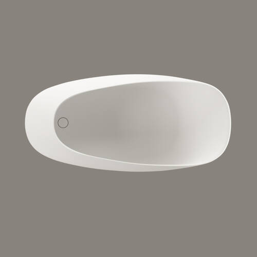 Ванна зі штучного каменю Silkstone PAA Pointe VAPOIS/05 150x72 см, Matte Oyster, фото 4