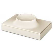 Раковина PAA Alba 35 Silkstone IALBS35/05 интегрирована на поверхность с панелью, Matte Oyster, фото №1