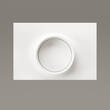 Раковина PAA Alba 35 Silkstone IALBS35/05 интегрирована на поверхность с панелью, Matte Oyster, фото 3