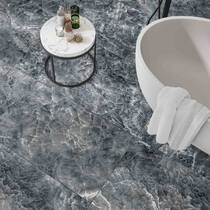 Керамограніт Golden Tile Dolomiti Сірий carving рект DL2980 60х120 см, фото №3