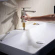 Змішувач для раковини Hansgrohe Tecturis E CoolStart EcoSmart+ 73014000 хром, фото 4