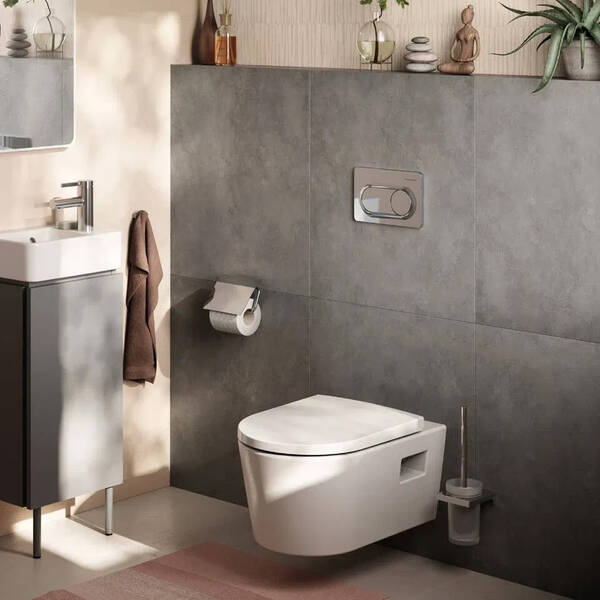 Клавіша змиву Hansgrohe iFrame Original S 66002670 чорний матовий