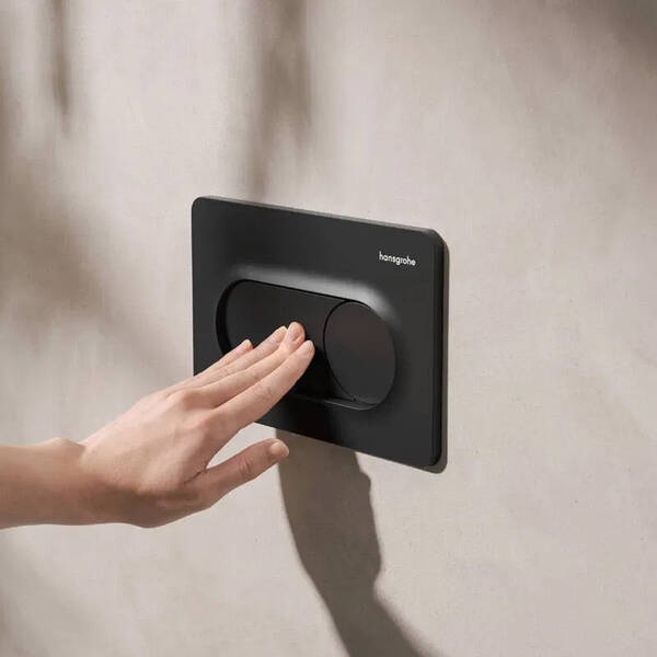 Клавіша змиву Hansgrohe iFrame Original S 66002670 чорний матовий