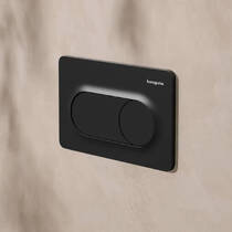 Клавиша смыва Hansgrohe iFrame Original S 66002670 черный матовый, фото №3