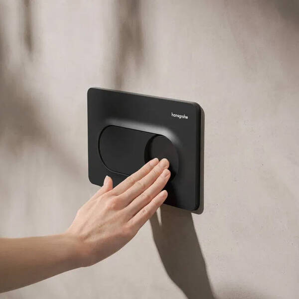 Клавіша змиву Hansgrohe iFrame Original S 66002670 чорний матовий