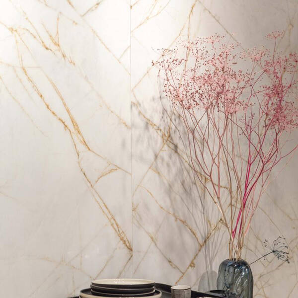 Керамограніт Flaviker Supreme Hedonism Golden Spider Lux 3D R 0017238 60x120 см, фото 12