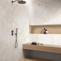 Керамограніт Flaviker Supreme Hedonism Golden Spider Lux 3D R 0017238 60x120 см, фото №6