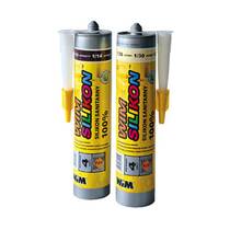 Герметик силиконовый санитарный WIM 1/22 черный 310 мл, фото №1