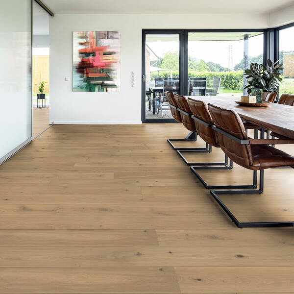 Паркетна дошка Eiche Menton expressive, brush Nature Protec OLIO E002C — фото 4