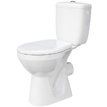 Унітаз-компакт 890 Mito Grey 010 010 3/6 з поліпропіленовим сидінням, білий, фото №2