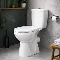 Унітаз-компакт 890 Mito Grey 010 010 3/6 з поліпропіленовим сидінням, білий, фото №1