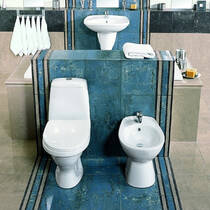 Унітаз-компакт Mito Eko 894 011 3/6 л з поліпропіленовим сидінням, білий, фото №3