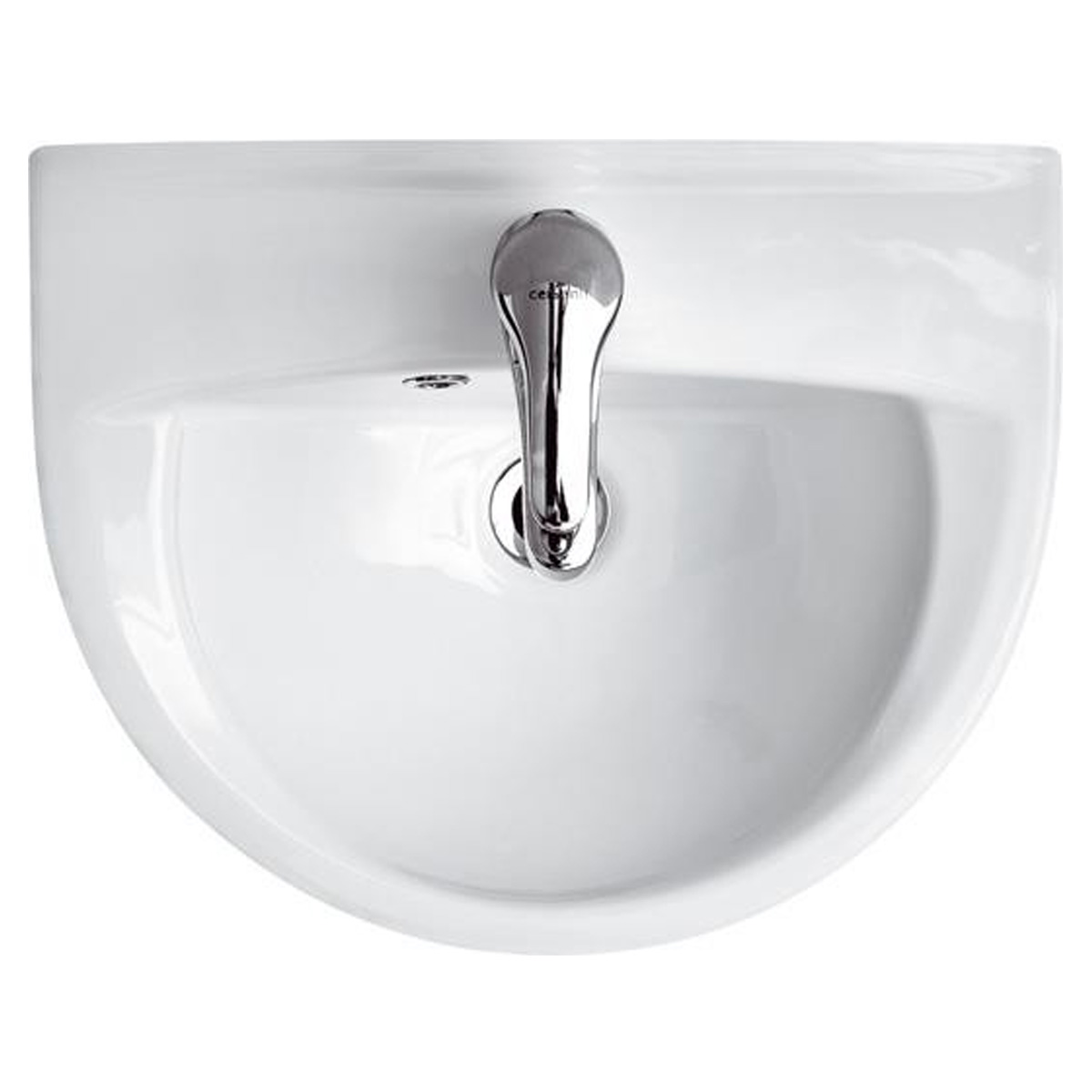 K08-263 PRESIDENT Раковина 45 ONE HOLE з отвором для змішувача (плівка) (1 сорт)