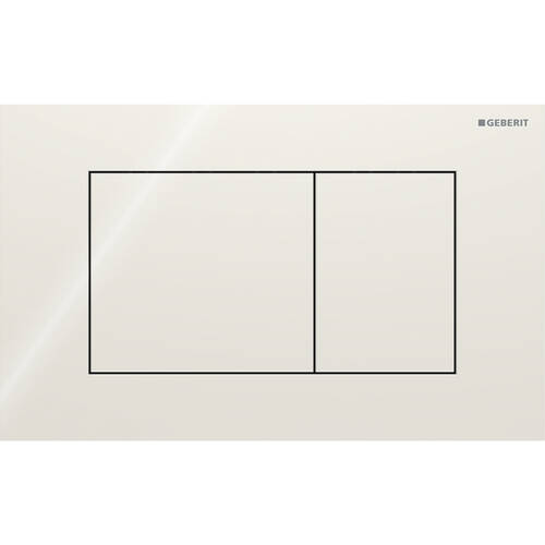 Клавіша змиву Geberit Sigma40 square 115.629.JL.1 скло, пісочно