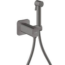 Гігієнічний душ Axor Bidette 29243330 зі змішувачем, полірований чорний хром (зовнішня частина), фото №1