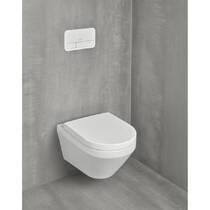 Унітаз підвісний Villeroy&Boch Omnia Architectura 4694CL01 з кришкою 98M9C101 Soft-close, TwistFlush, білий, фото №5
