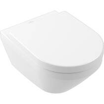 Унітаз підвісний Villeroy&Boch Omnia Architectura 4694CL01 з кришкою 98M9C101 Soft-close, TwistFlush, білий, фото №2
